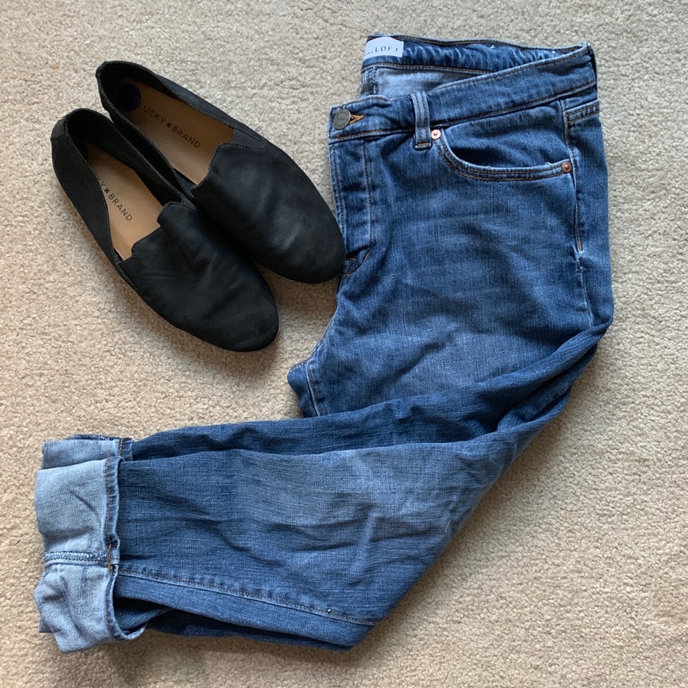 BRAND NEW Loft Boyfriend Jeans